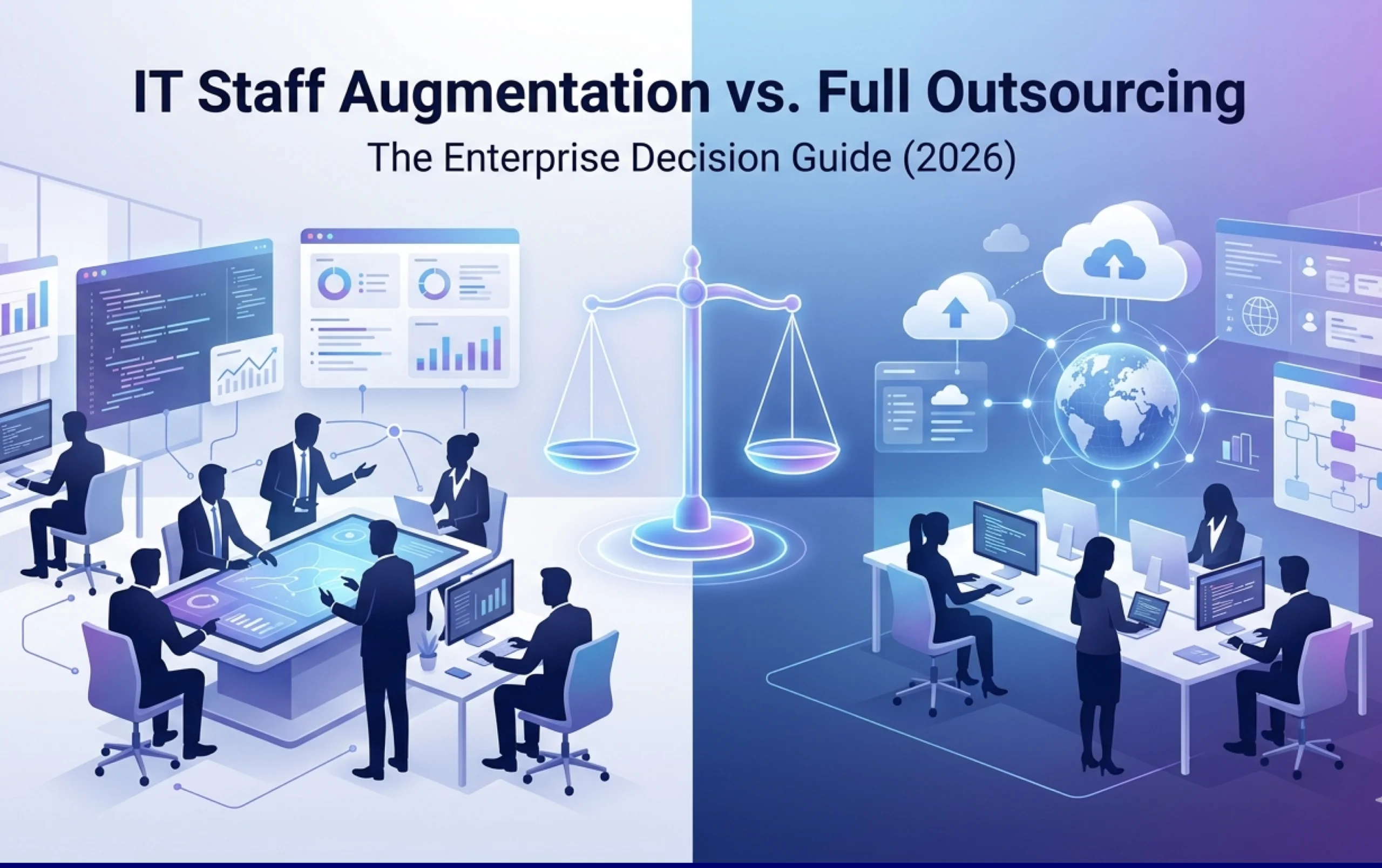IT Staff Aug vs Outsourcing